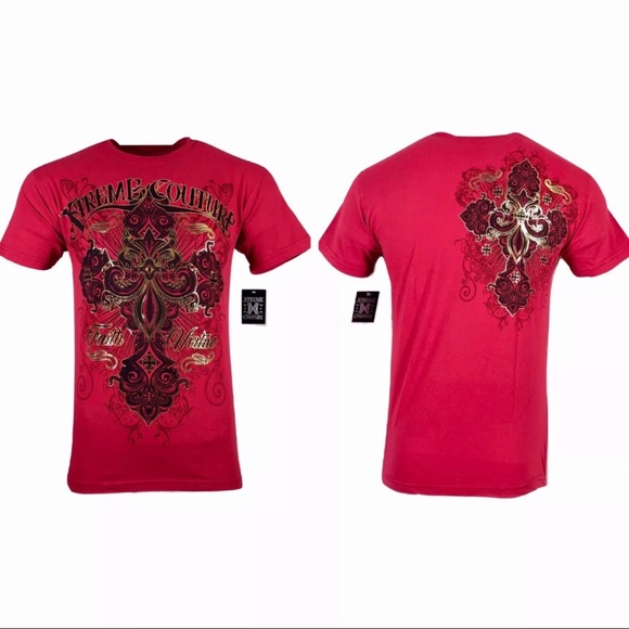 XTREME COUTURE by AFFLICTION Men T-Shirt THE INSIG - Picture 2 of 8